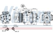 Compressor, air conditioning