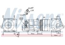 Compressor, air conditioning