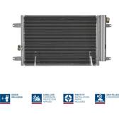 Condensador, ar condicionado NISSENS - 94575