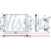 Condenseur climatisation NISSENS - 941090