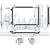 Condenseur climatisation NISSENS - 941243