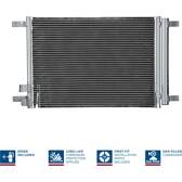 Condensor, airconditioning NISSENS - 940319