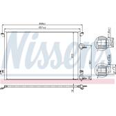 Condensor, airconditioning NISSENS - 940320