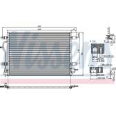 Condensor, airconditioning NISSENS - 94583