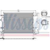 Condensor, airconditioning NISSENS - 94665