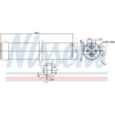 Dryer, air conditioning NISSENS - 95587