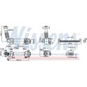 Elemento enfriador, reciclaje gases escape NISSENS - 989280