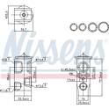 Expansieventiel, airconditioning NISSENS - 999452
