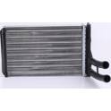 Heat Exchanger, interior heating NISSENS - 70222