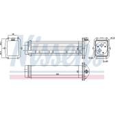 Intercooler, inlaatluchtkoeler NISSENS - 96432