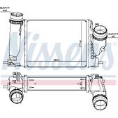 Intercooler NISSENS - 961121