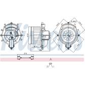 Interieurventilator NISSENS - 87287