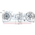 Interior Blower NISSENS - 87435
