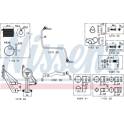 Kit de montage (compresseur) NISSENS - 9300911