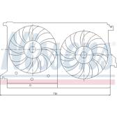 Koelventilator NISSENS - 85404