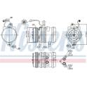 Kompressor, Klimaanlage NISSENS - 890697