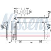 Kondensor, klimatanläggning NISSENS - 940775