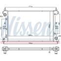 Kühler, Motorkühlung NISSENS - 606383