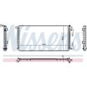 Kühler, Motorkühlung NISSENS - 606787
