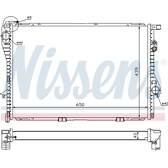 Kühler, Motorkühlung NISSENS - 60752A