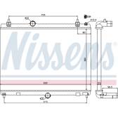 Kühler, Motorkühlung NISSENS - 693801