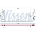 Low Temperature Cooler, intercooler NISSENS - 606912