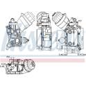 Oliekoeler NISSENS - 91355