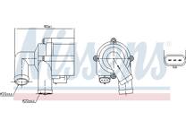 Pompa dell’acqua, raffreddamento motore