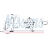 Pompe à eau NISSENS - 831072
