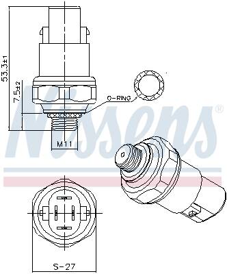 Pressure Switch, air conditioning