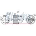 Pulseur d'air, ventilation habitacle NISSENS - 87761