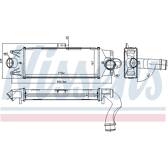 Radiador de aire de admisión NISSENS - 96202