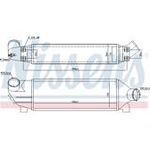 Radiador de aire de admisión NISSENS - 96733
