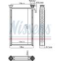 Radiateur chauffage NISSENS - 707209
