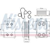 Radiateur d'huile NISSENS - 90969