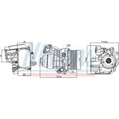Radiateur d'huile NISSENS - 91312