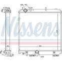 Radiateur moteur NISSENS - 646929