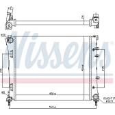 Radiateur moteur NISSENS - 693420