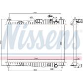 Radiateur moteur NISSENS - 693427