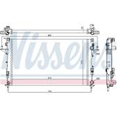 Radiateur moteur NISSENS - 694616