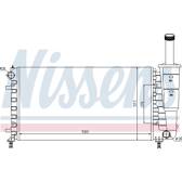 Radiateur moteur NISSENS - 699025