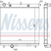 Radiateur moteur NISSENS - 699744