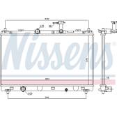 Radiateur NISSENS - 606146