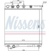 Radiateur NISSENS - 694543