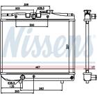 Radiator, engine cooling NISSENS - 64880