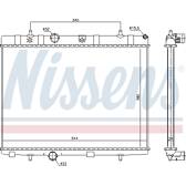 Radiatore, Raffreddamento motore NISSENS - 690982