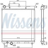 Radiatore, Raffreddamento motore NISSENS - 693626