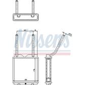 Scambiatore calore, Riscaldamento abitacolo NISSENS - 726531
