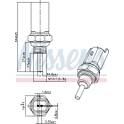 Sensor, koelvloeistoftemperatuur NISSENS - 207034
