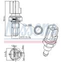 Sensor, kylmedelstemperatur NISSENS - 207056